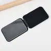 Espejo compacto de tapa abatible, espejo de maquillaje plegable mini portátil, diseño minimalista, adecuado para estudiantes y habitaciones de residencia, para retoques