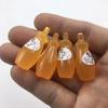 Resina de flash fino simulación botella de vino cerveza bebida diy pegamento de crema accesorios para funda de teléfono móvil suministro de explosión en vivo al por mayor