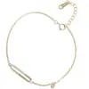 Nova Pulseira Oval com Diamantes Brilhantes Simples, Design Fresco, Estilo Ins Nicho, Joia para Mão Feminina Estudante, Venda por Atacado ao Vivo