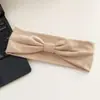 2025 Nueva Diadema Deportiva Elástica de Color Puro Estilo Coreano para Mujer Yoga Transpirable Absorbente de Sudor Pañuelo para la Cabeza Diadema Accesorios para el Cabello