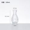 Venda por atacado mancha de vidro transparente aromaterapia garrafa vaso home hotel escritório interior seco vaso de flor