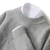 Nuevo Suéter de Lana Otoño/Invierno 2024 con Cuello Semi Alto, Suéter Grueso Holgado para Hombre, Prendas de Punto Juveniles, Suéter Base de Cachemira
