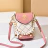 [Envío Bolso de Mujer] Bolso para Teléfono Móvil Bolso de Verano para Mujer 2025 Nueva Tendencia de Moda Bolso Bandolera Estilo Occidental Mini Bolso Pequeño