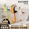 Gancho para Mochila Escolar para Alunos, Gancho Ajustável sem Furo para a Lateral da Mesa, Gancho Durável e Móvel para a Mesa