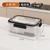 Pote de Almoço para Pet Pode Ser Colocado no Micro-ondas, Recipiente Retangular Crocante, Pote de Almoço Transparente para Trabalhadores de Escritório, Pote de Almoço para Levar, Tigela Doméstica