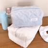 Bolsa de cosméticos de lã de pelúcia transfronteiriça estilo japonês lã de cordeiro bolsa de armazenamento de cosméticos frescos bolsa de armazenamento de viagem