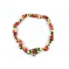 Rosa de Simulação Rattan Tubo de Ar Condicionado Enrolamento Flor Artificial Trepadeira Tira de Flor Plástica Decoração de Casamento Trepadeira de Flor Artificial