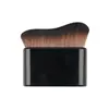 Cangzhou Brocha de Maquillaje Nueva Forma de S Onda Sin Marcas Base Brocha Grande BB Crema Brocha de Contorno Maquillaje Empaque Portátil
