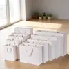 Sacolas de Papel Kraft, Bolsas de Mão, Caixas de Presente, Presentes Alimentícios, Embalagens para Cosméticos, Logo Impresso, Atacado, Ecológico, Biodegradável