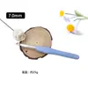 Juego de Ganchillos Amazon Colorido Mango Suave Tpr Ganchillo de Aluminio DIY Lana Ganchillo Barba Bolsa Set