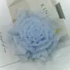 Moda y Suave Encaje Organza Rosa Rizado DIY Accesorios para el Cabello Hechos a Mano Ropa Zapatos Bolsas Accesorios Accesorios