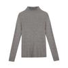 Suéter interior de otoño e invierno 2023 procesamiento de muestra de suéter interior personalizado suéter ajustado de medio cuello alto para mujer adelgazante camisa básica