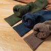 Calcetines de lana para hombre invierno calcetines de largo medio pantorrilla forrados de polar engrosados para hombre gruesos largos deportivos de lana cálidos medias de otoño e invierno