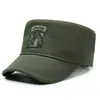 Gorra táctica bordada de ala plana para exteriores, sombrero de sol casual para hombre, gorra estilo militar multicolor de camuflaje, para ventas transfronterizas