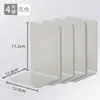 Soporte para libros, soporte grande para libros, soporte para libros para estudiantes, soporte de mesa de almacenamiento de escritorio, estantería deflectora para libros
