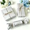 Papel de regalo de papel de pera a rayas azul bebé simple, forro de caja de avión, papel a prueba de humedad para ropa, papel de regalo para flores