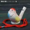 Silbatos de Juguete para Jardín de Infancia, Premios de Recompensa, Silbatos de Pavo Real y Pájaros, Artículos para Puestos Infantiles, Pájaros Acuáticos Temáticos del Zodiaco con Cuerda, Cerámica