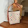 Bolso Cubo de Nicho Estilo Coreano para Mujer 2026 Nuevo Bolso Estampado Madre-Hija para Viajar Debajo del Brazo Bolso de Hombro Cruzado de Moda