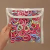 Elástico de Cabelo Infantil para Meninas, Alta Elasticidade, Elástico para Rabo de Cavalo, Durável e Não Prejudicial ao Cabelo, Faixa de Cabeça para Bebê, Elástico de Cabelo Popular, Elástico de Couro