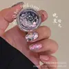 Arte de Uñas Purpurina Lentejuela Ladrón Serie Rosa Nuevo Color Decoración Explosiva para Uñas Popular en Internet Estilo Casual