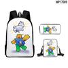 2025 Novo Jogo Roblox Mochila Forsaken Gubby Mochila Escolar Mochila Bolsa Transversal Estojo