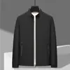 Chaqueta para Hombre Transfronteriza 2026 Otoño Nuevo Estilo para Hombre de Mediana Edad Papá Casual de Negocios Ejecutiva con Cuello Alto y Cierre