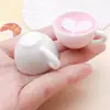 Lámpara Arcoíris Luminosa DIY Taza de Café Resina Estéreo Juguete de Comida Corazón Multicapa Patrón de Arte Latte Accesorios de Joyería Colgante