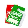Permiso de Estacionamiento de PVC Pase de Estacionamiento Personalizado Comercio Exterior Amazon Transfronterizo Tarjeta Impermeable de Plástico PP Hecha a Medida