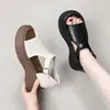 Sandalias de Plataforma para Mujer Verano Con Faldas 2026 Nuevas Casuales de Punta Abierta Sandalias Romanas Damas Suela Suave Sandalias de Playa