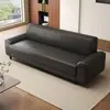 25 sofás de cuero rascables para gatos para salas de estar, apartamentos pequeños, habitaciones de alquiler, salas de ajedrez y cartas, oficinas, sofás rectos de tres plazas
