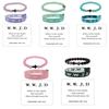WWJD/WWJD pulsera de muñeca con estampado jacquard de letras, pulsera de muñeca deportiva unisex, correa de mano