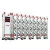 Puerta Retráctil de Acero Inoxidable Fábrica Comunitaria Puerta Retráctil A prueba de Viento Duradera Protección de Seguridad Control Remoto Puerta Retráctil Automática