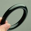 Fornecimento Xinjiang Hetian jade pulseira pulseira fluorescente tinta hidratante jade pulseira redonda