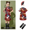 1º de junho infantil Roupas de desempenho infantil Reunião esportiva de alunos do ensino fundamental e médio Roupas de classe de jardim de infância estilo chinês Cheongsam Roupas de desempenho para meninos Maré
