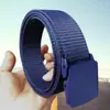 Cinto de Nylon Transfronteiriço, Comprimento Estendido, Versátil Casual para Trabalho Tático, Amigo da Verificação de Segurança, Cinto Tático Tecido de Lona para Estudantes