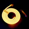 Tira de Luces LED de Bajo Voltaje Transfronteriza con Interruptor Táctil, Juego de Tira de Luz de Neón Flexible con Interruptor, Tira de Luz de Silicona USB 5V