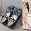 Zapatos de Cristal para Bebé Niña Primavera y Verano Zapatos de Princesa Suela Suave para Niña Calzado Formal para Niña Zapatos Pequeños de Cuero Zapatos para Caminar para Bebé