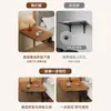 Mesa de noche plegable puede reemplazar mesitas de noche, Estante de almacenamiento móvil, Relleno de espacios pequeños, Solución de almacenamiento para el hogar