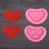 Ano Novo Auspicioso Ruyi Chocolate Marca Flip Açúcar Molde de Silicone DIY Decoração Do Bolo Ferramentas de Cozimento Silicone