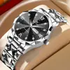 Reloj para Hombre Va Va Voom Resistente al Agua Moda Diseño Rombo Calendario Negocios Tendencia Reloj para Hombre Venta al por Mayor 2733