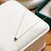 Colgante con Forma de Corazón de Circonita Cúbica de Colores, Cruz Europea y Americana, Collar de 12 Piedras de Nacimiento, Moda para Mujer, Acero de Titanio Chapado en Oro de 18K