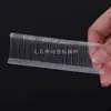 Etiqueta plástico pegamento aguja transparente negro y blanco forma de I gruesa y fina aguja de pegamento línea de etiqueta pistola de marca registrada fabricantes en stock