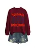 ¡Puedes hacerlo, tú puedes!. Sudadera divertida personalizada de moda para mujer de Amazon eBay sitio independiente