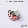 Mini Colgante de Olla Caliente Artificial Modelo Miniatura de Pato Mandarín para Olla Caliente Juguete Colgante Creativo Pequeño Regalo Promocional para Restaurante de Olla Caliente