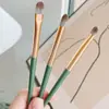 Explosiones Nube Verde 3 Súper Fácil de Usar Pincel para Sombras de Ojos Portátil Universal Pincel para Delineador de Ojos y Párpado Inferior Traje de Pinceles de Maquillaje Principiantes Suave