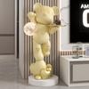 Urso Violento Ornamentos Grandes de Chão Sala de Estar Sofá Armário de TV Hotel Clube Mudando para Nova Casa Decorações
