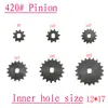 Motorreductor Modelo 420 Piñón Bm1418 9T10T12T14T16T18T 20t 24t Engranaje Volante