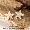 2025 Nuevo Pasador de Concha Marina Tridimensional Pinza para Flequillo de Perla de Concha Natural Accesorios para el Cabello de Estrella de Mar para Vacaciones en la Playa