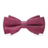Gravata Borboleta Masculina Padrinho Noivo Vermelho Vinho Gravata Preta Camisa Social Vestido Casamento Vermelho Estilo Coreano Laço para Mulheres