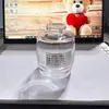 Botella Transparente sin Llama para Aromaterapia, Difusor de Vidrio Cuadrado Botella Vacía, Botella Vacía para Recarga de Fragancia, Botella Pequeña de Vidrio